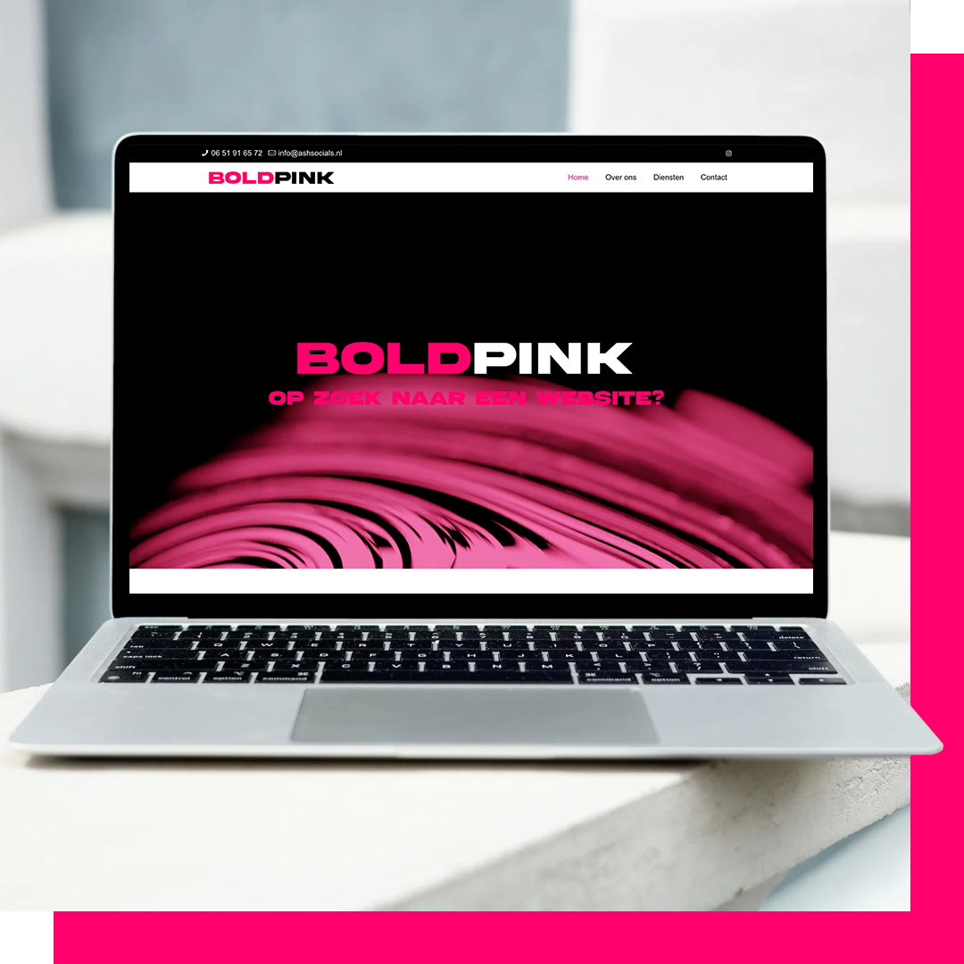 BoldPink Webdesign Webshop Marketing - Bunschoten Spakenburg